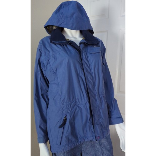 Vtg patagonia blue hooded rain - vtg,