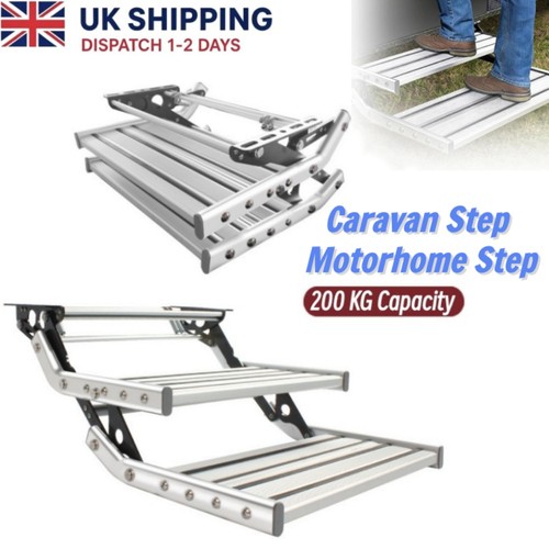 Double caravan step pull out - caravan,