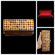 Egyptian Art Decor – Mother of Pearl Inlaid Wooden Decorative Box Egypt