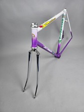 Frame Set Battaglin World Champion Purple 53.5cm 53cm Frame Steel Vintage