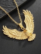 Gold Eagle Pendant Necklace