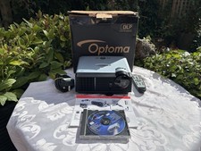 Optoma EP706 DLP Projector Model DAEPTZL & Remote & Original Box Tested Working