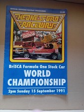 BRISCA F1 STOCK CAR RACING