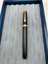 SHEAFFER PRELUDE Matt Black Fountain Pen With A Uninked Medium Nib