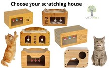 Cat House Scratcher Cardboard