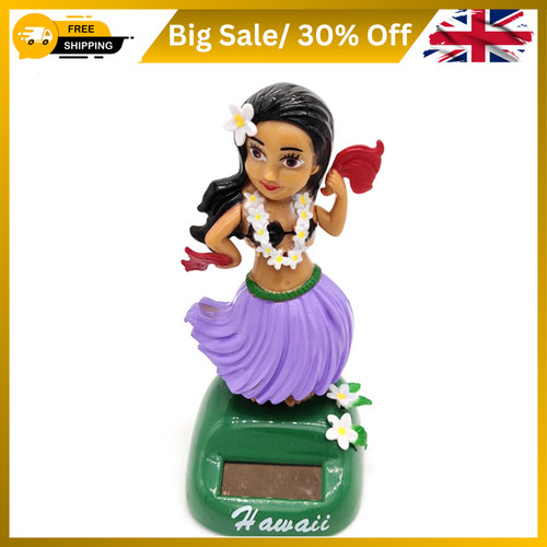 Solar hula girl dashboard - solar,