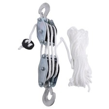 ⁺3 Wheel Rope Pulley Hoist