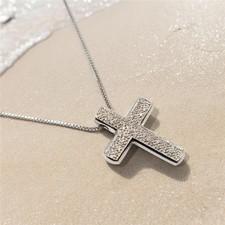 9ct white gold chain with 14ct