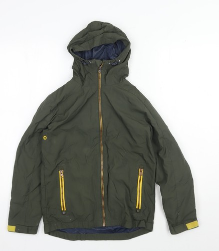 Next boys green nylon parka - next,