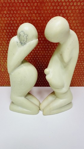 Soap stone statues sculptured - soap,