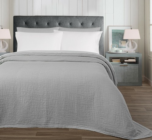 Super king grey jacquard woven - grey,