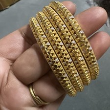 22k 22Ct, 4 Adult Size Gold