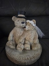 Wedding Mr&Mrs Bears Ornament Figure NEXT Barnaby Bear Range