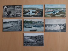 Portpatrick x 7 Postcard Lot Incl Knock Bay, Harbour