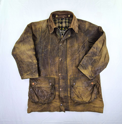 Barbour wax jacket brown - barbour,