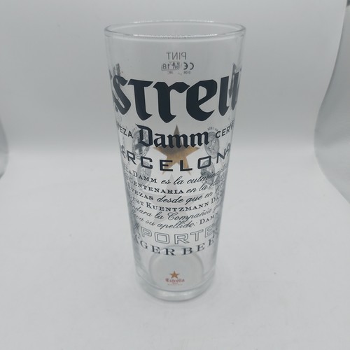 Estrella pint glass - estrella,