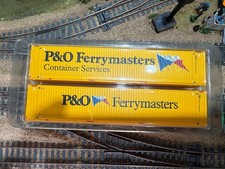 2x Bachmann OO Intermodal 45ft