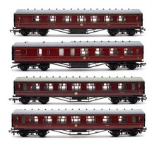 DAPOL 'OO' GAUGE RAKE OF 4 LMS