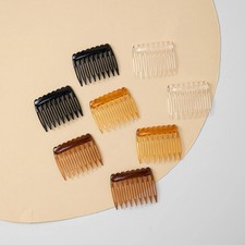 HAIR COMBS HAIR SLIDES 8 PACK