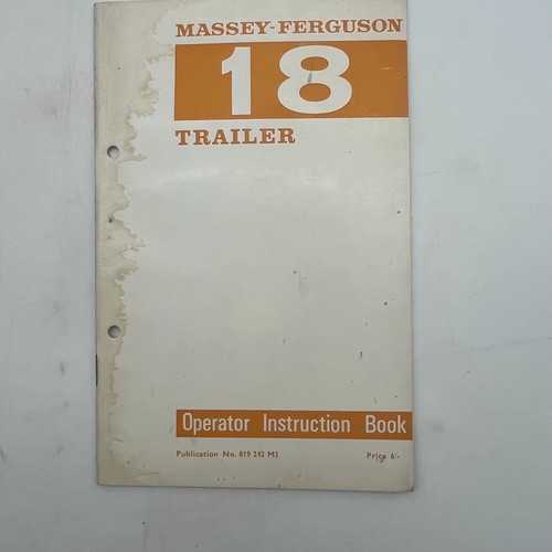 Massey ferguson trailer - ferguson,