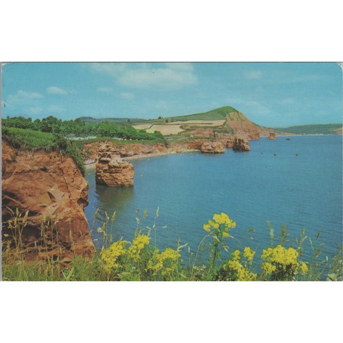 Postcard ladram bay devon - postcard,
