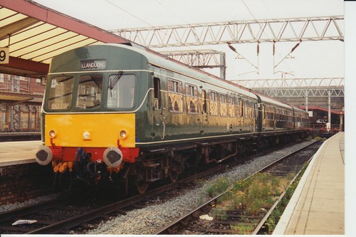 Railway train photograph - railway, class