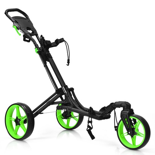 Costway folding golf push cart - push,