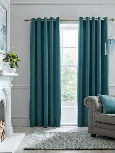 Blackout eyelet curtains - blackout,