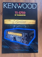 TS 570D  - HF Transceiver  - KENWOOD - Leaflet   - KP233