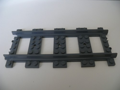 Lego train track plastic - x,