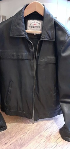 Chevignon leather jacket - chevignon,