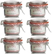 6 Round Clip Top Storage Jar