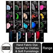 DYLON Hand Fabric Dye Sachet for Clothes & Soft Furnishings, 1pk of 50g