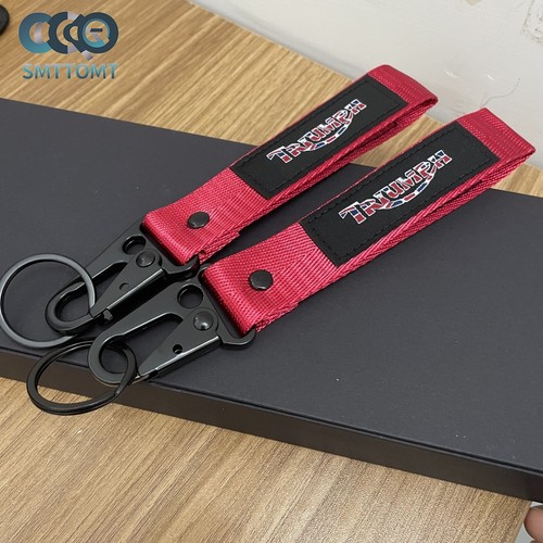 Motorcycle key ring - motorcycle, strap