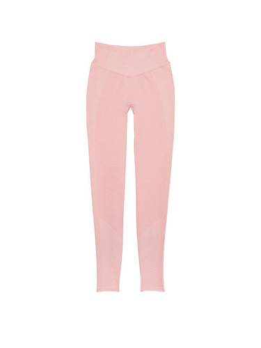 Pink seamless classic leggings - pink,