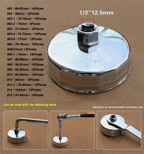 Oil filter wrench housing - oil,