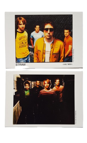 Straw band promo photos set - band, of
