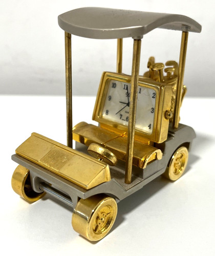Miniature clock golf cart - golf,