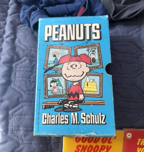 Peanuts comic book lot box - peanuts,