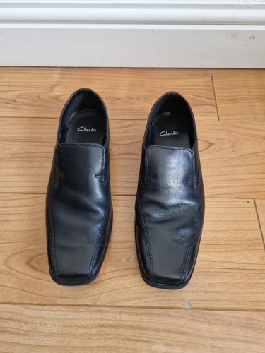 Mens black clarks shoes - ,