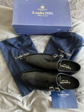 Loake 1880 mens black - loake,