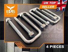 4x Leaf Spring U-BOLTS FORD