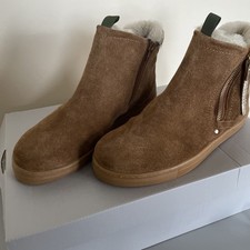 WHITE STUFF SUEDE BOOTS SIZE 7 Brand New  