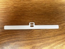 12.5cm White Vertical Blind Top Material Hanger Packet Of 17