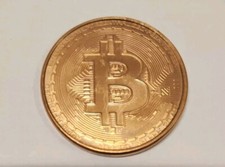 .999 Pure Copper Bullion 1oz Round Bitcoin Crypto Currency Collectors 