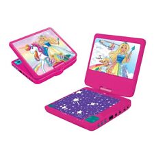Lexibook Barbie Portable DVD Player, 7 "LCD, 2 Speakers. NEW/OPENED BOX
