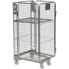 Cage Trolley pallet mesh on wheels