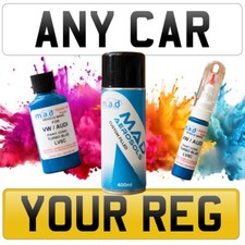 Touch Up Paint Mixed From Car Registration Reg Pen Brush Stick Scratch Repair