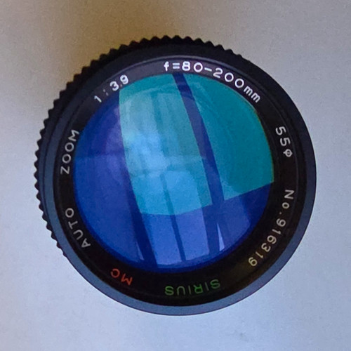 Sirius auto zoom 200mm - mc, 80-200mm