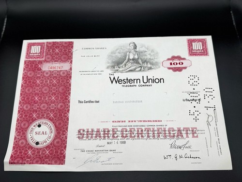Western union telegraph - union,